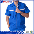 Manga curta antiestático Workwear vestuário uniforme para o trabalhador (ymu120)